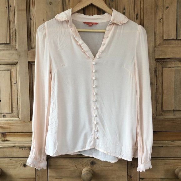 Modcloth Tops - Modcloth XXS Peach Blouse